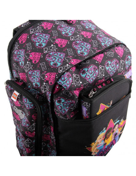 Ghiozdan scoala Venture LEGO Core Line - design Friends Girls