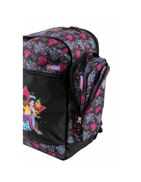 Ghiozdan scoala Venture LEGO Core Line - design Friends Girls