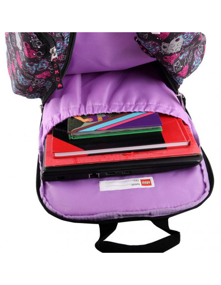 Ghiozdan scoala Venture LEGO Core Line - design Friends Girls