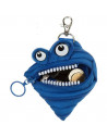 Portofel cu fermoar, pentru monezi, ZIPIT Monsters - albastru