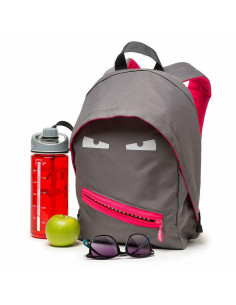 Rucsac ZIPIT Grillz, cu buzunare laterale - gri inchis,ZP-148741 2