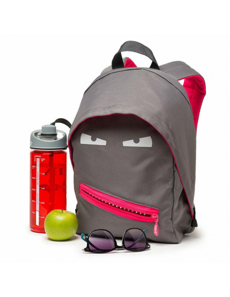 Rucsac ZIPIT Grillz, cu buzunare laterale - gri inchis,ZP-148741 Rucsac ZIPIT Grillz, cu buzunare laterale - gri inchis,ZP-148741