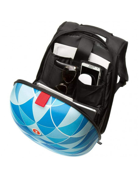 Rucsac ZIPIT Shell - triunghiuri albastre,ZP-145900 Rucsac ZIPIT Shell - triunghiuri albastre,ZP-145900