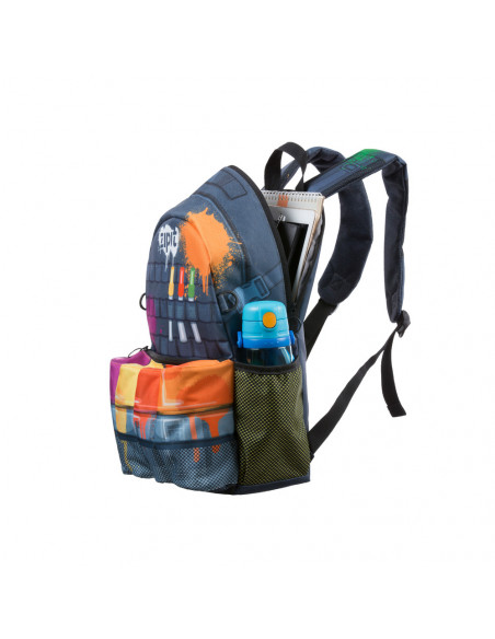 Rucsac ZIPIT Adventure Graffiti, cu buzunare laterale,ZP-148482