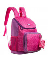 Rucsac ZIPIT Wildlings Premium, buzunare laterale - roz +