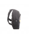 Rucsac negru LEGO M-Line, cu buzunar frontal - design gri