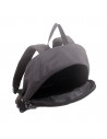 Rucsac negru LEGO M-Line, cu buzunar frontal - design gri