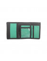 Portofel textil LEGO M-Line - design verde NinjaGo