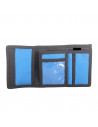 Portofel textil LEGO M-Line - design albastru NinjaGo