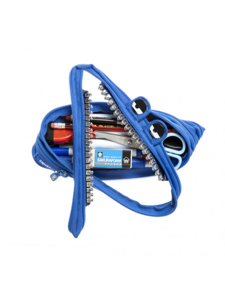 Penar cu fermoar, ZIPIT Grillz Monster - albastru,ZP-420916