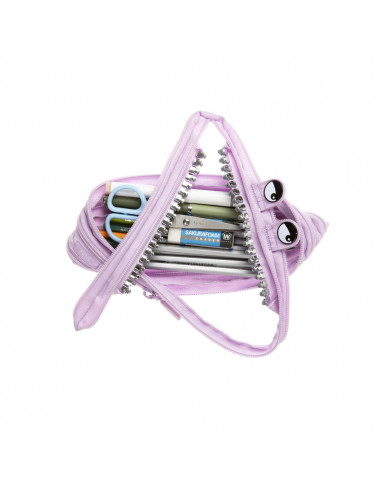 Penar cu fermoar, ZIPIT Grillz Monster - roz liliac,ZP-425775