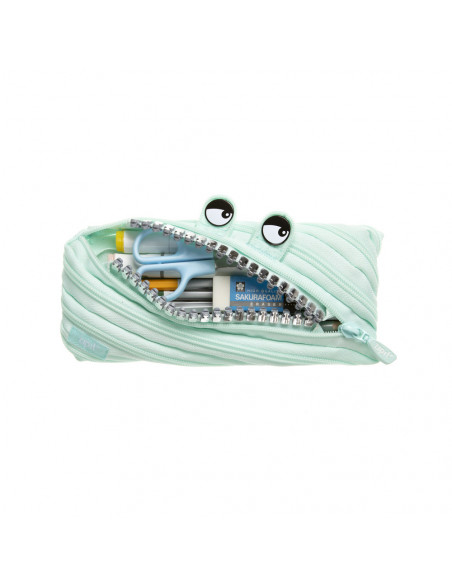 Penar cu fermoar, ZIPIT Grillz Monster - verde menta,ZP-425782