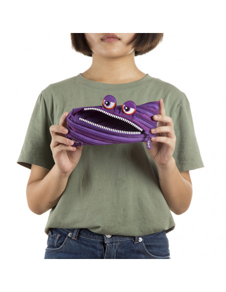 Penar cu fermoar, ZIPIT Wildlings - mov,ZP-147911