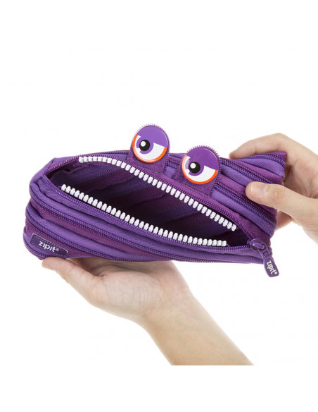 Penar cu fermoar, ZIPIT Wildlings - mov,ZP-147911