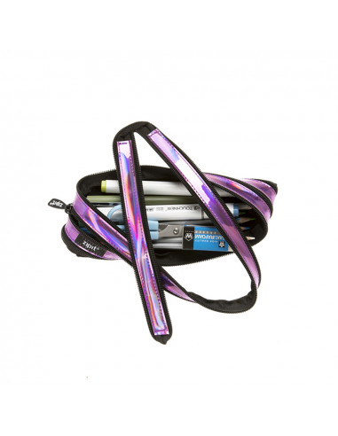 Penar cu fermoar, ZIPIT Metallic - mov,ZP-423061