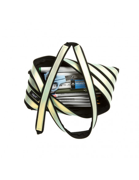 Penar cu fermoar, ZIPIT Metallic Jumbo - sampanie,ZP-423665