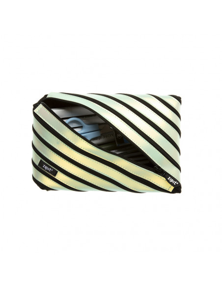 Penar cu fermoar, ZIPIT Metallic Jumbo - sampanie,ZP-423665