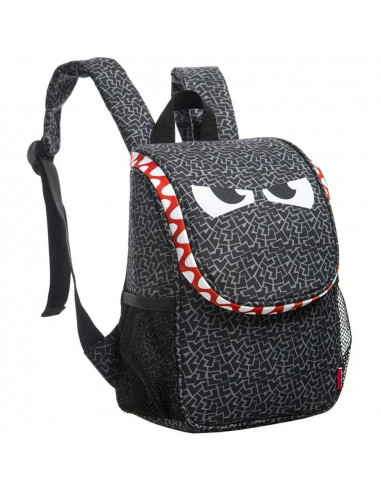 Rucsac gradinita ZIPIT Wildlings - negru - (pentru