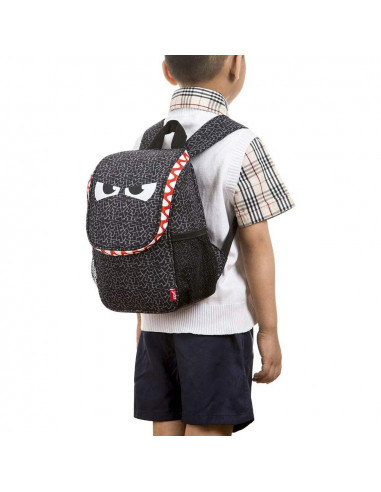 Rucsac gradinita ZIPIT Wildlings - negru - (pentru