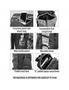 Rucsac ZIPIT Metro Premium - visiniu cu negru,ZP-421593