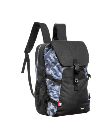 Rucsac ZIPIT Metro Premium - camuflaj gri cu negru,ZP-421616