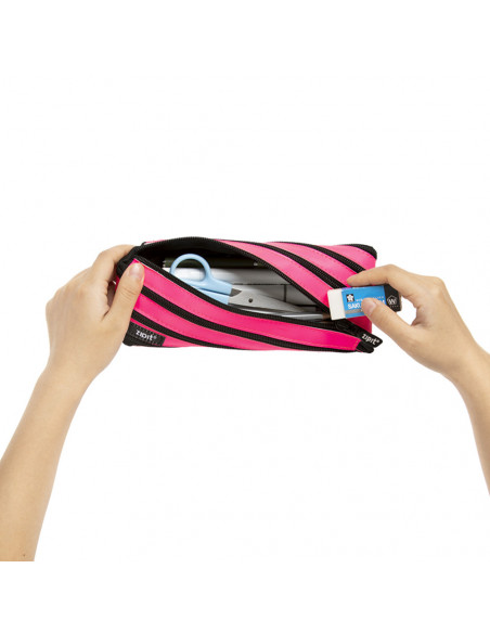 Penar cu fermoar, ZIPIT Neon - roz,ZP-422965