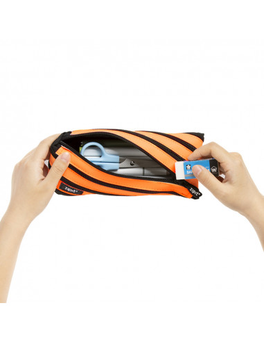 Penar cu fermoar, ZIPIT Neon - portocaliu,ZP-422972