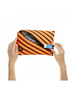 Penar cu fermoar, ZIPIT Neon Jumbo - portocaliu,ZP-423016 2