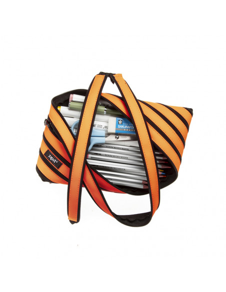 Penar cu fermoar, ZIPIT Neon Jumbo - portocaliu,ZP-423016