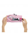 Penar cu fermoar, ZIPIT Gorge Monster - roz,ZP-423139