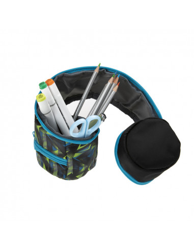 Penar cu fermoar, ZIPIT Looper Tube - negru cu