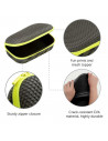 Penar cu fermoar, ZIPIT Mesh - negru cu galben,ZP-426352