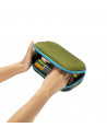 Penar cu fermoar, ZIPIT Mesh - verde,ZP-426369