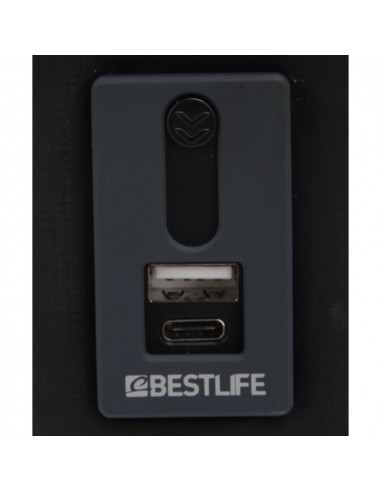 Geanta BESTLIFE Cplus Black - laptop 16 inch, charge pentru USB