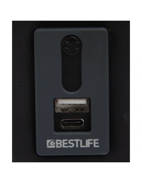 Geanta BESTLIFE Cplus Black - laptop 16 inch, charge pentru USB