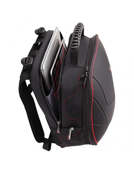 Rucsac BESTLIFE Gaming Assailant - negru/rosu - laptop 17 inch