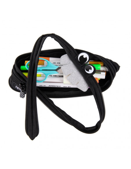 Penar cu fermoar, ZIPIT Party Monster - negru,ZP-427687