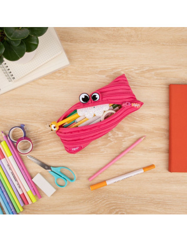Penar cu fermoar, ZIPIT Party Monster - roz,ZP-427694