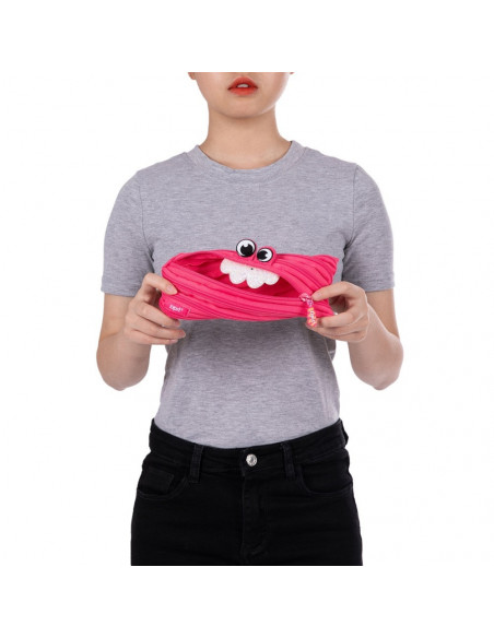 Penar cu fermoar, ZIPIT Party Monster - roz,ZP-427694