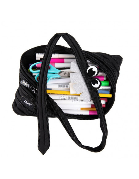 Penar cu fermoar, ZIPIT Party Monster Jumbo - negru,ZP-427762