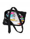 Penar cu fermoar, ZIPIT Party Monster Jumbo - negru,ZP-427762