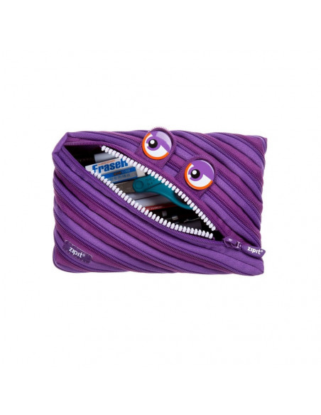 Penar cu fermoar, ZIPIT Wildlings Jumbo - violet,ZP-147973