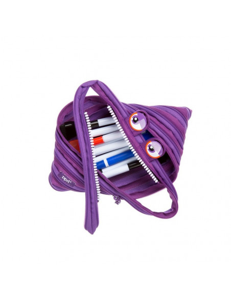 Penar cu fermoar, ZIPIT Wildlings Jumbo - violet,ZP-147973