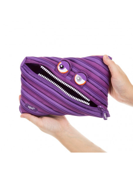 Penar cu fermoar, ZIPIT Wildlings Jumbo - violet,ZP-147973
