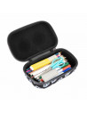 Penar cu fermoar, ZIPIT Creatures Storage box - craniu negru cu