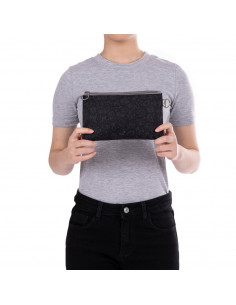 Penar dublu cu fermoar si masca material textil, ZIPIT Face-It 2