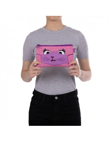 Penar dublu cu fermoar si masca material textil, ZIPIT Face-It