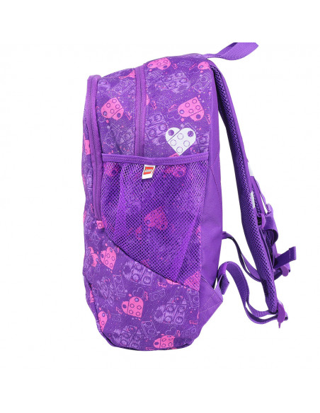 Rucsac scoala LEGO V-Line - design Friends Hearts,LG-10048-2005