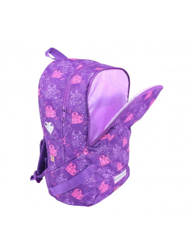 Rucsac scoala LEGO V-Line - design Friends Hearts,LG-10048-2005