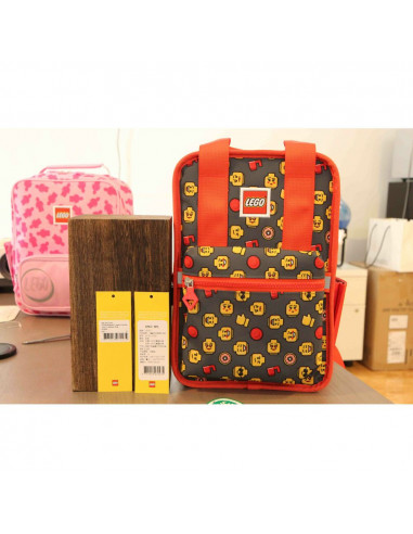 Rucsac Casual LEGO Tribini Fun Small - design Heads and Cup - Rucsac Casual LEGO Tribini Fun Small - design Heads and Cup -